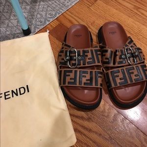 Fendi slides!